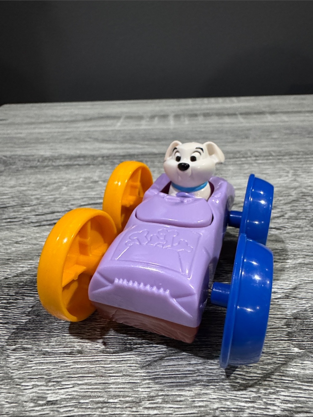 McDonald’s | 101 Dalmatians Flip Cars #4: Dalmatian & Mayor Ed Pig Car Toy